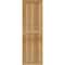 Ekena Millwork Framed Board-n-Batten Shutters, Rough Sawn Western Red Cedar, 16 1/8W x 51H, PR RBF06S16X051RWR - alternate 2